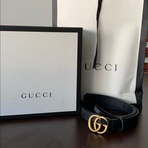 Gucci GG Marmont Belt thin